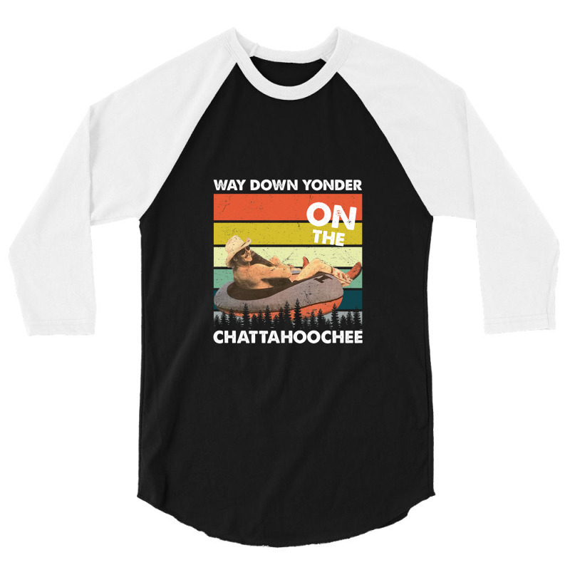 Vintage Way Down Yonder On The Chattahoochee Gift Men Women 3/4 Sleeve Shirt | Artistshot