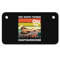 Vintage Way Down Yonder On The Chattahoochee Gift Men Women Motorcycle License Plate | Artistshot