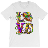 Mardi Gras Love With King Cake T-shirt | Artistshot