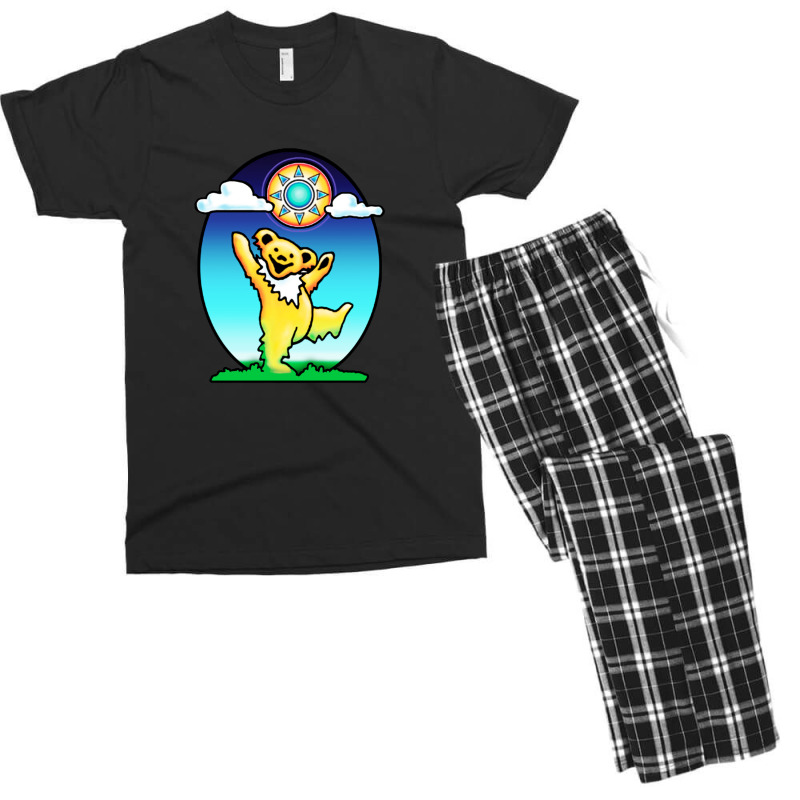 Dancing Bears Men's T-shirt Pajama Set | Artistshot