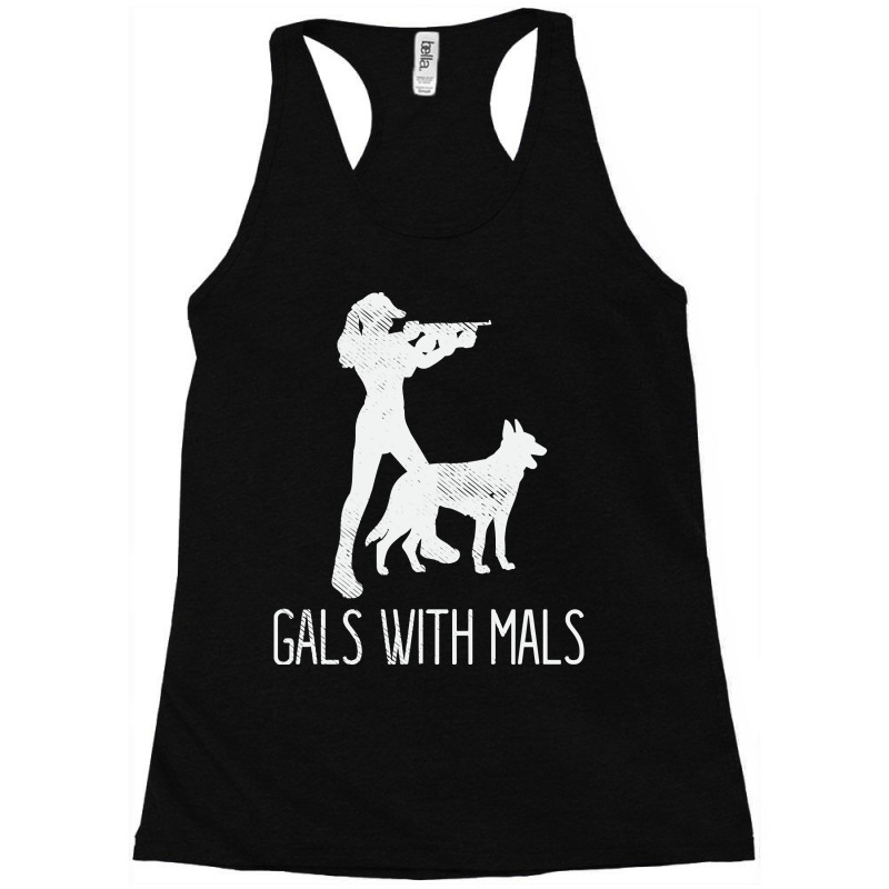 Gals With Mals Belgian Malinois Lover Pullover Hoodie Racerback Tank by MleczynskiShae | Artistshot