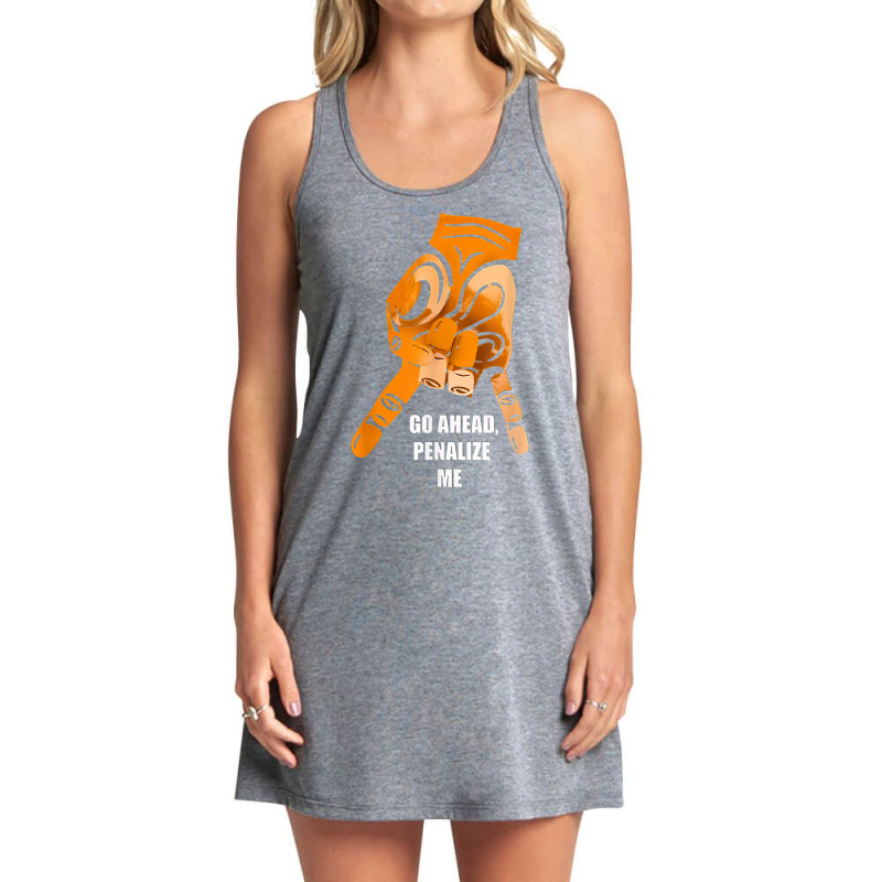 Go Ahead Penalize Me Tshirt Upside Down Horns Oklahoma Tee Tank Dress by cm-arts | Artistshot