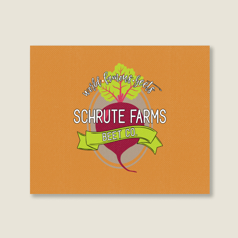 World Famous Beets Schrute Farms Beer Co Landscape Canvas Print | Artistshot