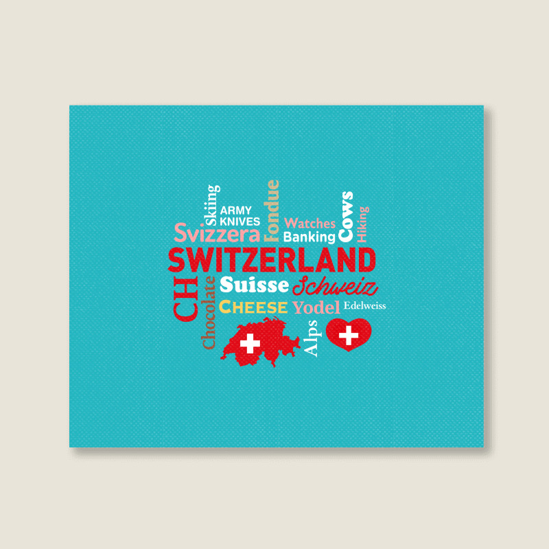 Switzerland Landscape Canvas Print | Artistshot