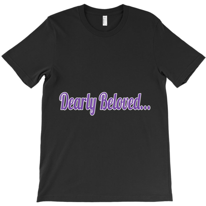 Dearly Beloved Purple 80's Retro 1980's Fun T-Shirt by Kosdapen517 | Artistshot