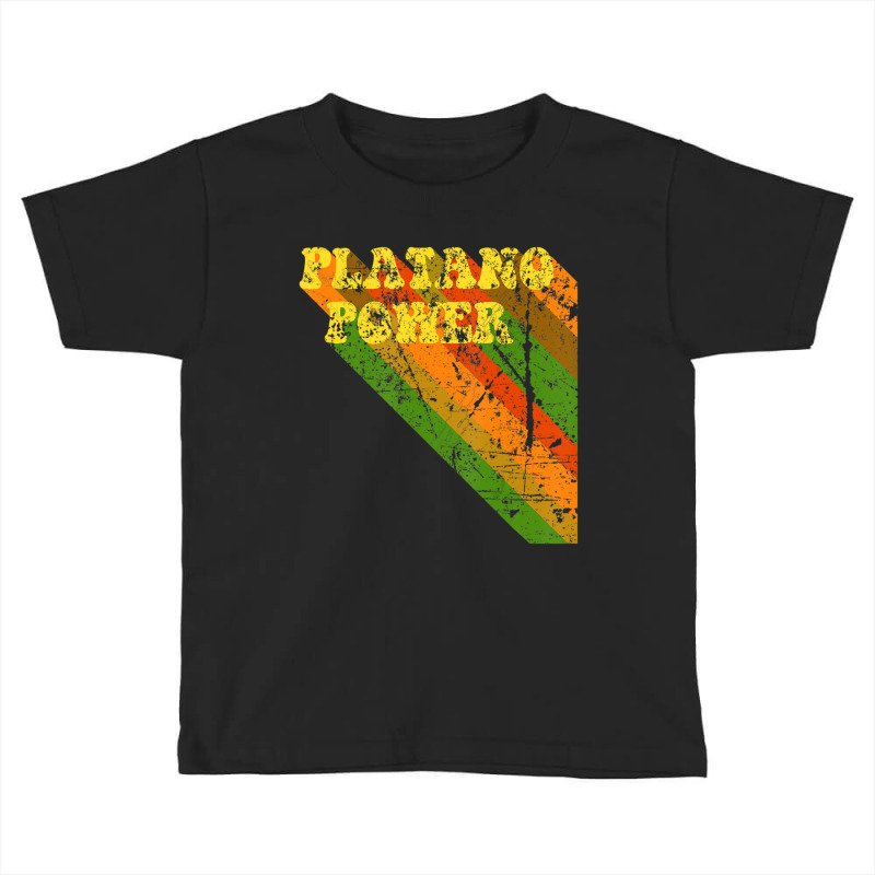 Platano Power Retro Vintage Toddler T-shirt by Adcock Salmon | Artistshot