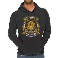 My Grandson Is A Soldier At Fort Leonard Wood Basic Training Premium T Vintage Hoodie | Artistshot