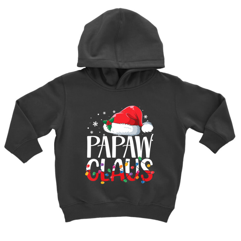 Papaw Claus Matching Family Christmas Pajamas Xmas Santa Toddler Hoodie | Artistshot