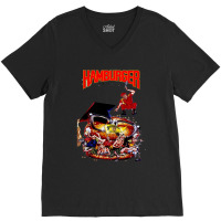 Hamburger The Motion Picture V-neck Tee | Artistshot