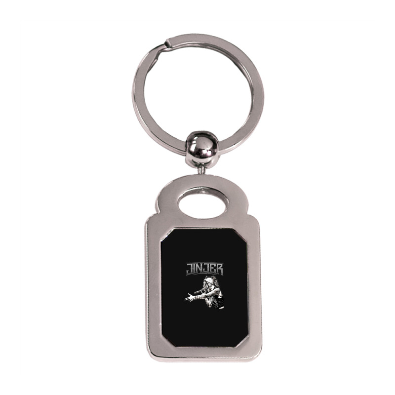 Scream Like A Man Silver Rectangle Keychain | Artistshot