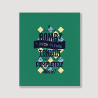 Jaeger Bomb Completely Atomic Portrait Canvas Print | Artistshot