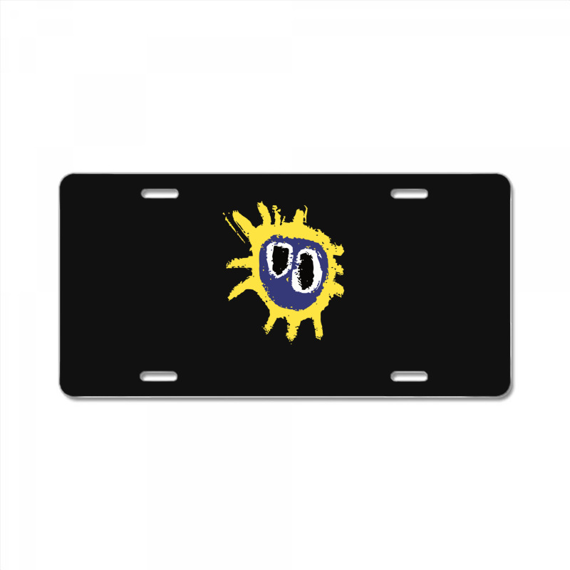 Screamadelica Primal License Plate | Artistshot