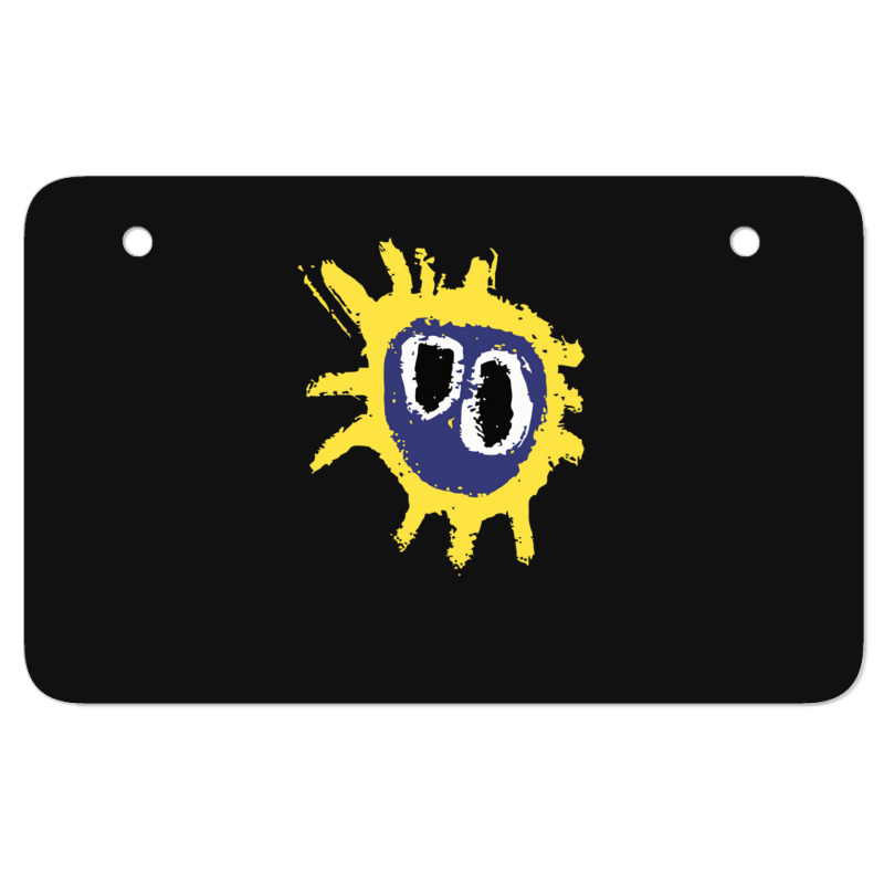 Screamadelica Primal Atv License Plate | Artistshot