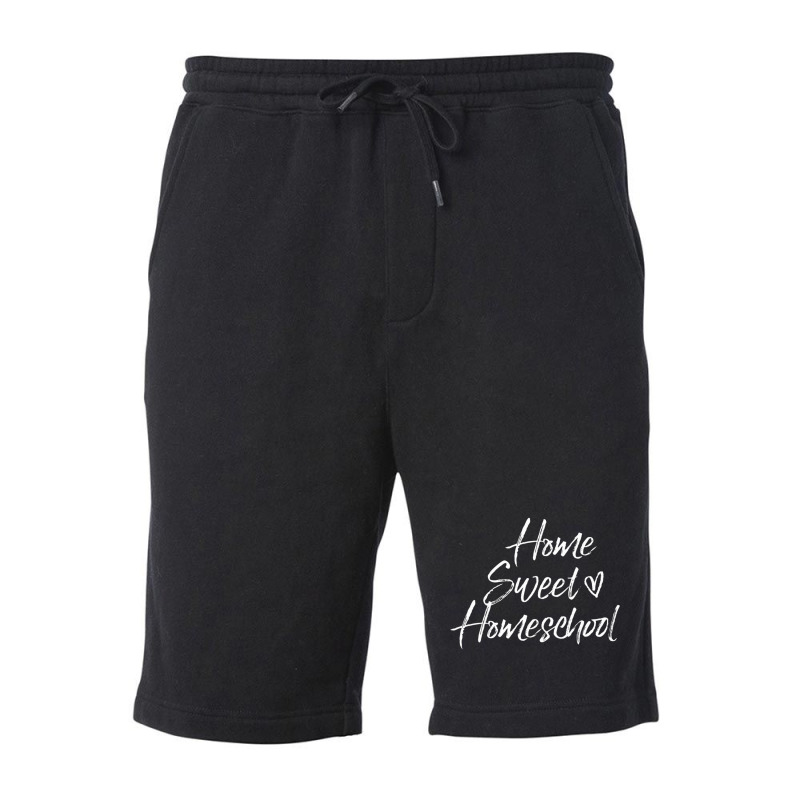 Homeschool Mom Home Sweet Home School Fleece Short | Artistshot