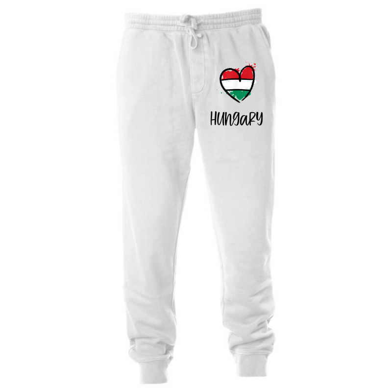 Hungary Heart Art Flag Cute Europe Minimal Hungarian Gift T Shirt Unisex Jogger by goveteman | Artistshot