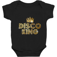 Disco King, Funky Vintage 70s 80s For Dance Parties Baby Bodysuit | Artistshot