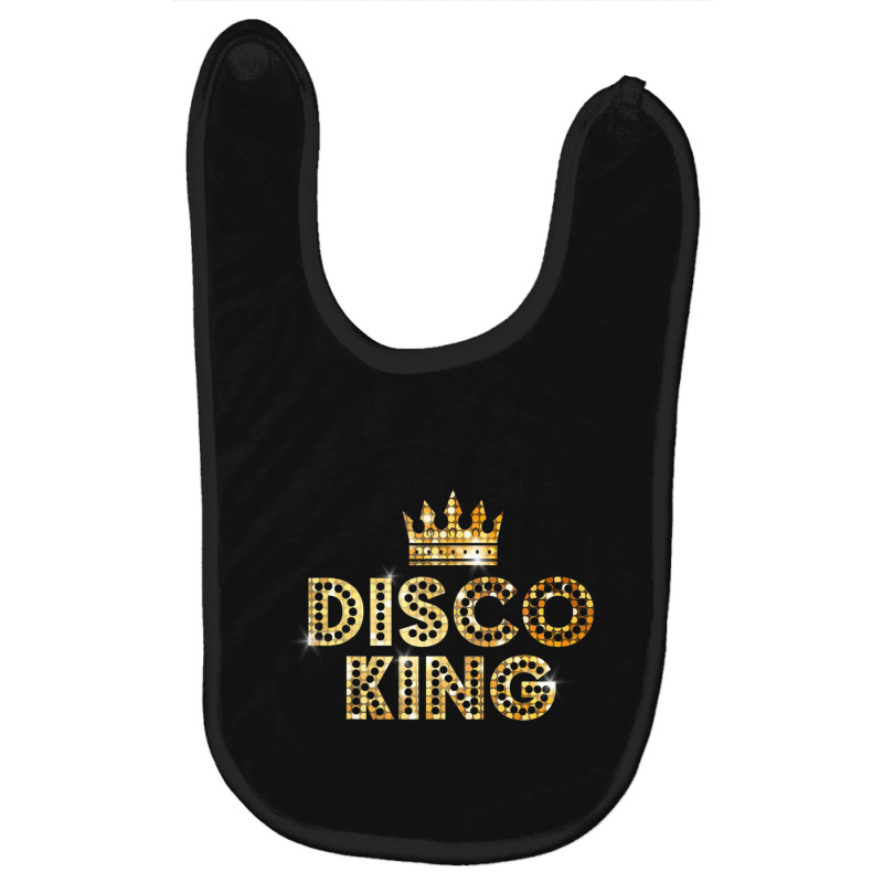 Disco King, Funky Vintage 70s 80s For Dance Parties Baby Bibs | Artistshot