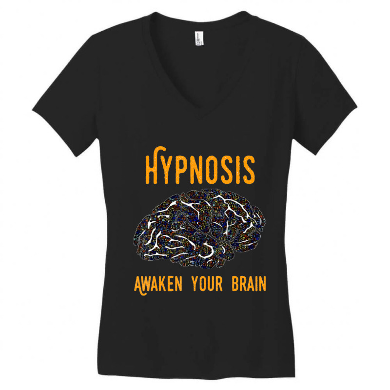 Hypnosis Awaken Your Brain Women's V-Neck T-Shirt by cm-arts | Artistshot