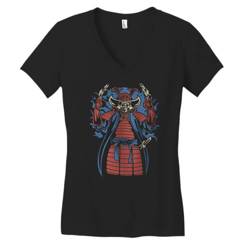 Samurai Apokalypse, Samurai Apokalypse Vintage, Samurai Apokalypse Art Women's V-Neck T-Shirt by SHDJONJ4 | Artistshot