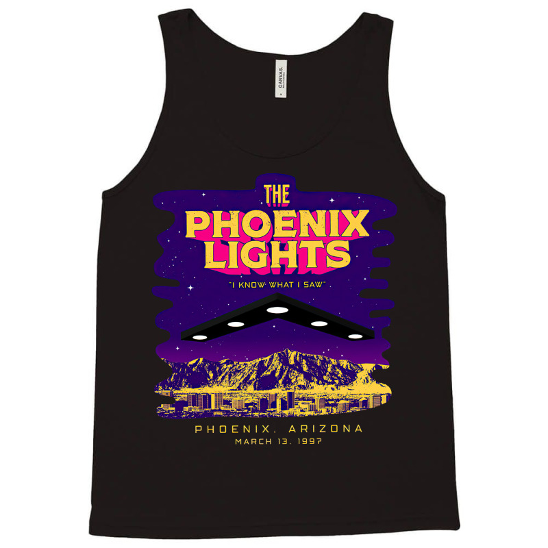 The Phoenix Lights, The Phoenix Lights Vintage, The Phoenix Lights Art Tank Top | Artistshot