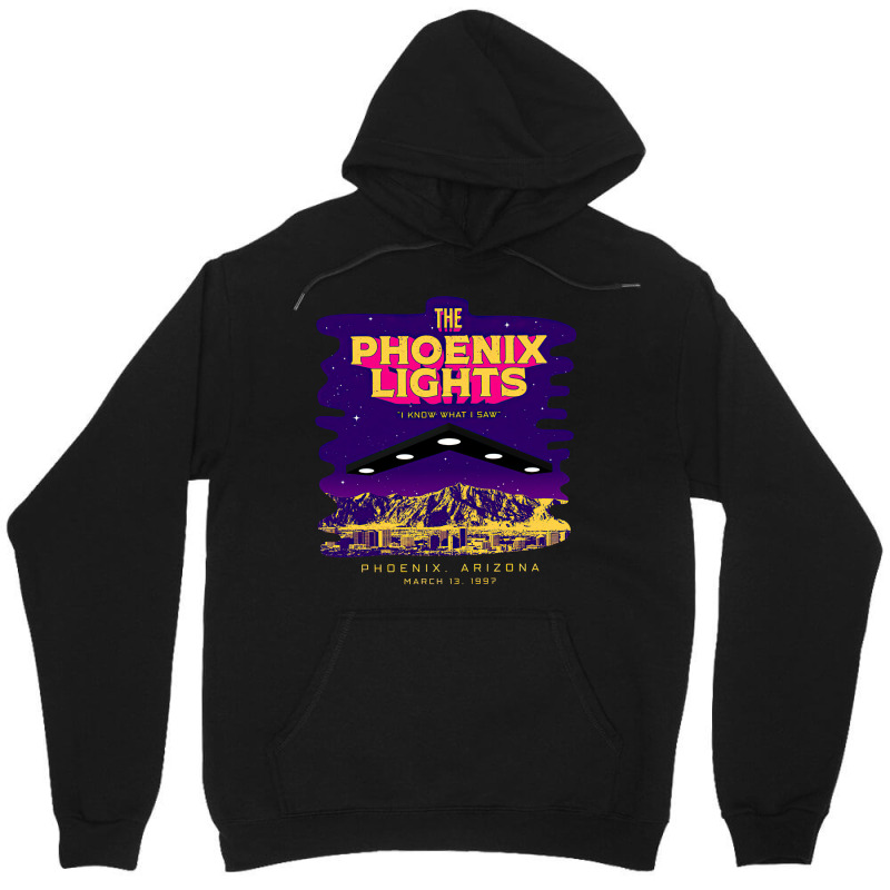 The Phoenix Lights, The Phoenix Lights Vintage, The Phoenix Lights Art Unisex Hoodie | Artistshot