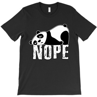 Funny Nope Not Today Lazy T-shirt Designed By Ananda Balqis