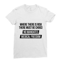 Medical Freedom No Mandates Anti Vaccination Gift T Shirt Ladies Fitted T-shirt | Artistshot