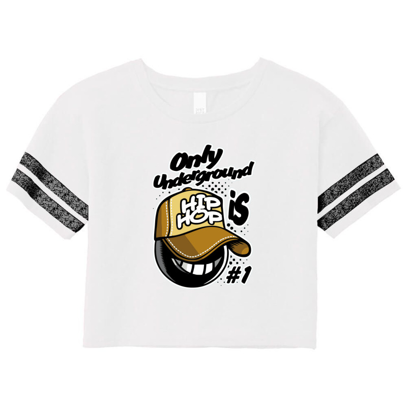 Only Underground Hip Hop Scorecard Crop Tee by cm-arts | Artistshot