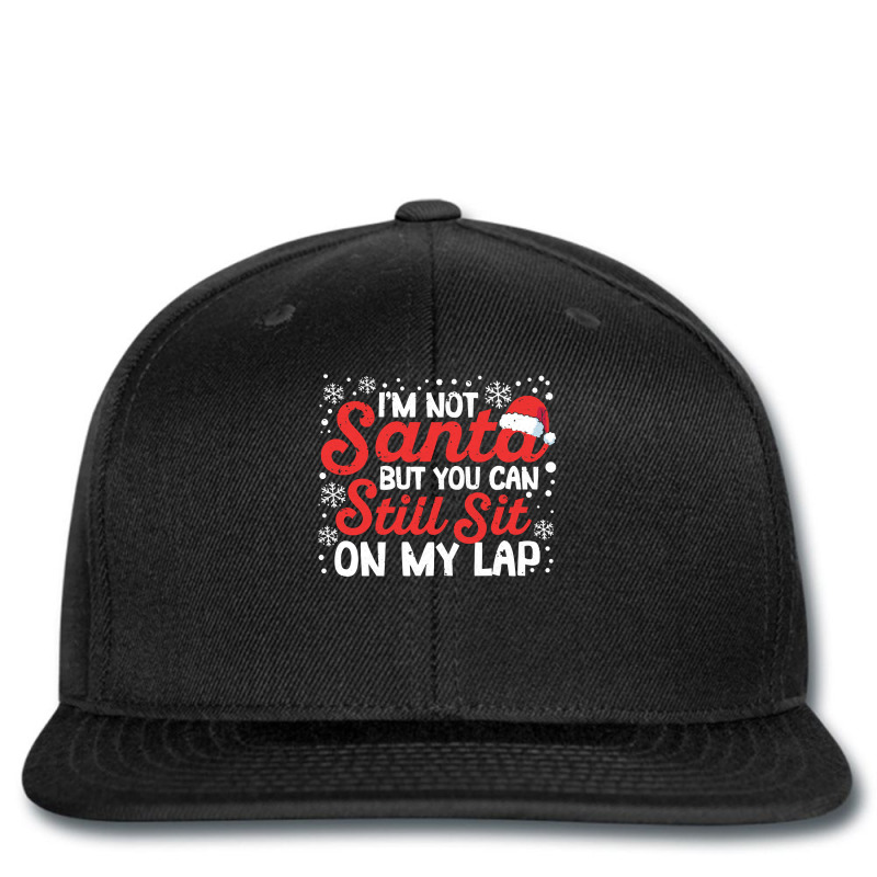 I'm Not Santa But You Can Still Sit On My Lap Christmas Pjs Pullover H Printed Hat | Artistshot