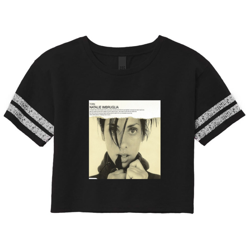 Natalie Imbruglia - Natalie Imbruglia Torn Scorecard Crop Tee by WayneDavid | Artistshot