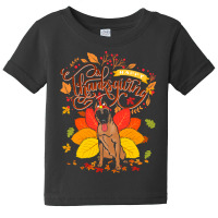 Belgian Malinois Wearing Turkey Hat T  Shirt Belgian Malinois Wearing Baby Tee | Artistshot