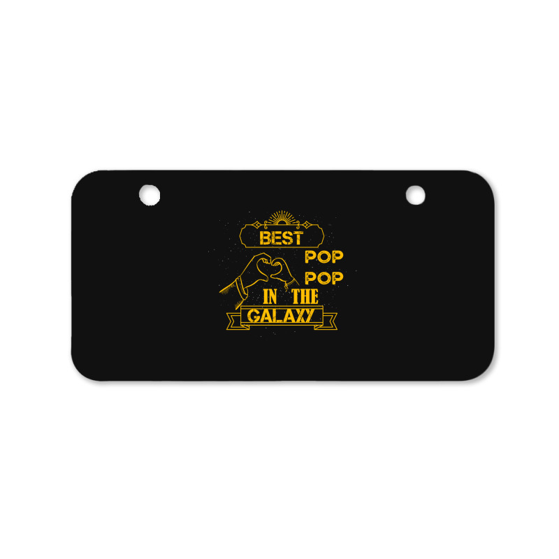 Grandpa Pop Pop  Gift Bicycle License Plate | Artistshot