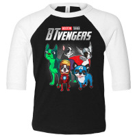 Btvengers Boston Terrier Dog Lover Toddler 3/4 Sleeve Tee | Artistshot