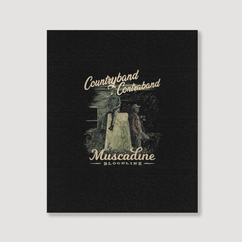 Muscadine Bloodline Portrait Canvas Print | Artistshot