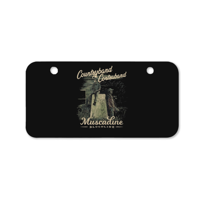 Muscadine Bloodline Bicycle License Plate | Artistshot