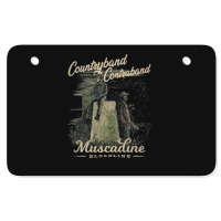 Muscadine Bloodline Atv License Plate | Artistshot