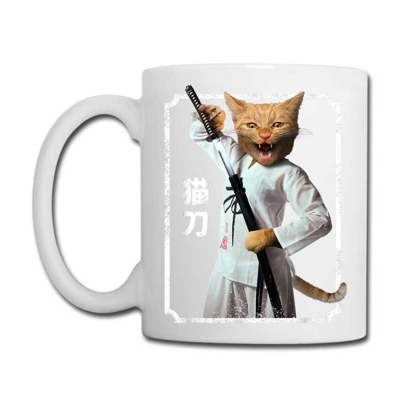 Ninja Cat , Samurai Funny Cat , Japanese Style T Shirt Coffee Mug | Artistshot