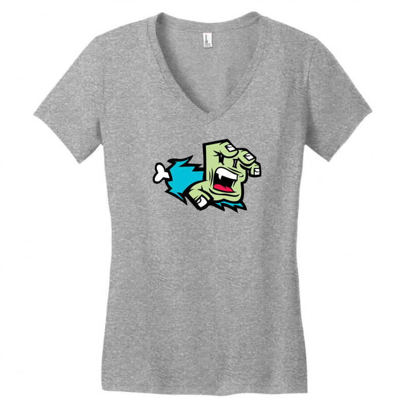 Screaming Paw Women's V-Neck T-Shirt by TheSamsat | Artistshot