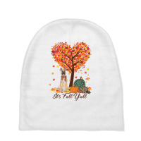 It's Fall Y'all Funny Belgian Malinois Dog Autumn Dog Lover T Shirt Baby Beanies | Artistshot