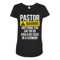 Pastor Appreciation Best Priest Christian Jesus God Bible T Shirt Maternity Scoop Neck T-shirt | Artistshot