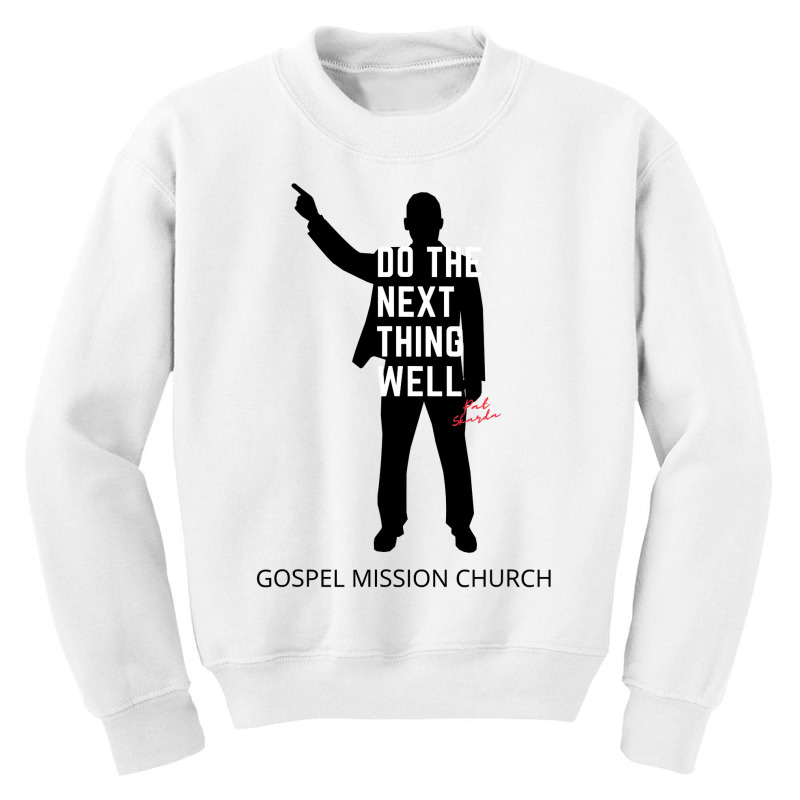 Pastor Pat Gospel Mission Church T Shirt Youth Sweatshirt by MleczynskiShae | Artistshot