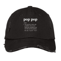 Mens Pop Pop Definition Funny Poppop Dictionary For Men Grandpa T Shir Vintage Cap | Artistshot