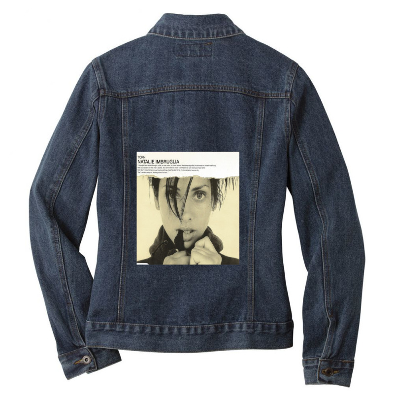 Natalie Imbruglia - Natalie Imbruglia Torn Ladies Denim Jacket by KristiMartin | Artistshot