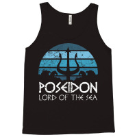 Poseidon Trident Hoodie Greek Gods Lord Of The Sea Pullover Hoodie Tank Top | Artistshot