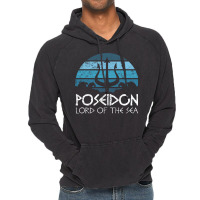 Poseidon Trident Hoodie Greek Gods Lord Of The Sea Pullover Hoodie Vintage Hoodie | Artistshot