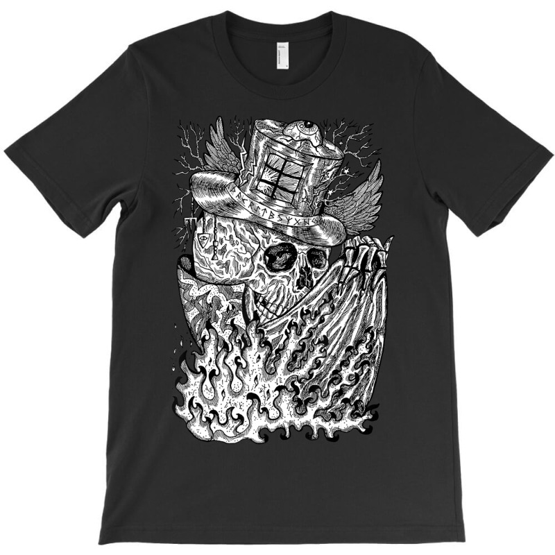 Alt Clothing Aesthetic Goth-skeleton Magician Occult Tarot T-shirt | Artistshot