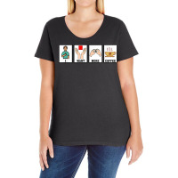 I Want More Coffee Slp Funny Speech Language Pathologist T Shirt Ladies Curvy T-shirt | Artistshot