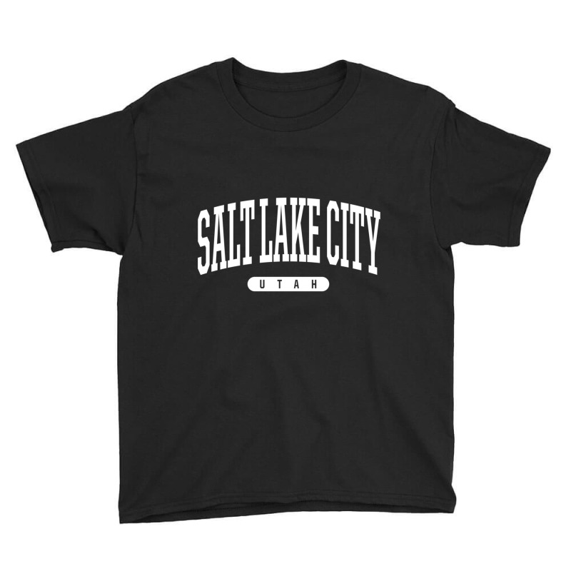 College Style Salt Lake City Utah Souvenir Gift Sweatshirt Youth Tee | Artistshot