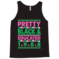 Pretty Black And Educated J15 Founder's Day Aka Women Tank Top | Artistshot