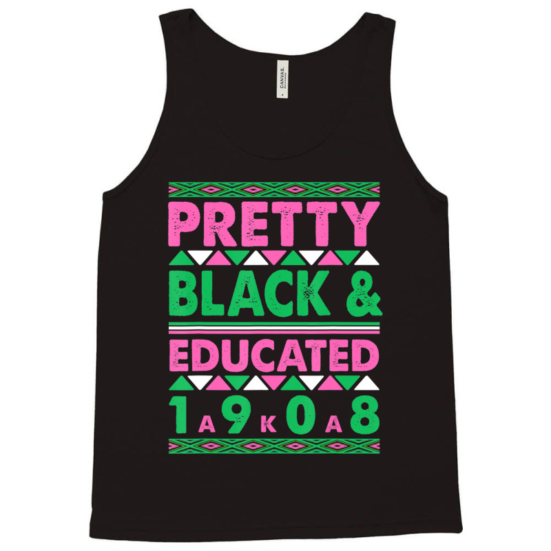 Pretty Black And Educated J15 Founder's Day Aka Women Tank Top | Artistshot